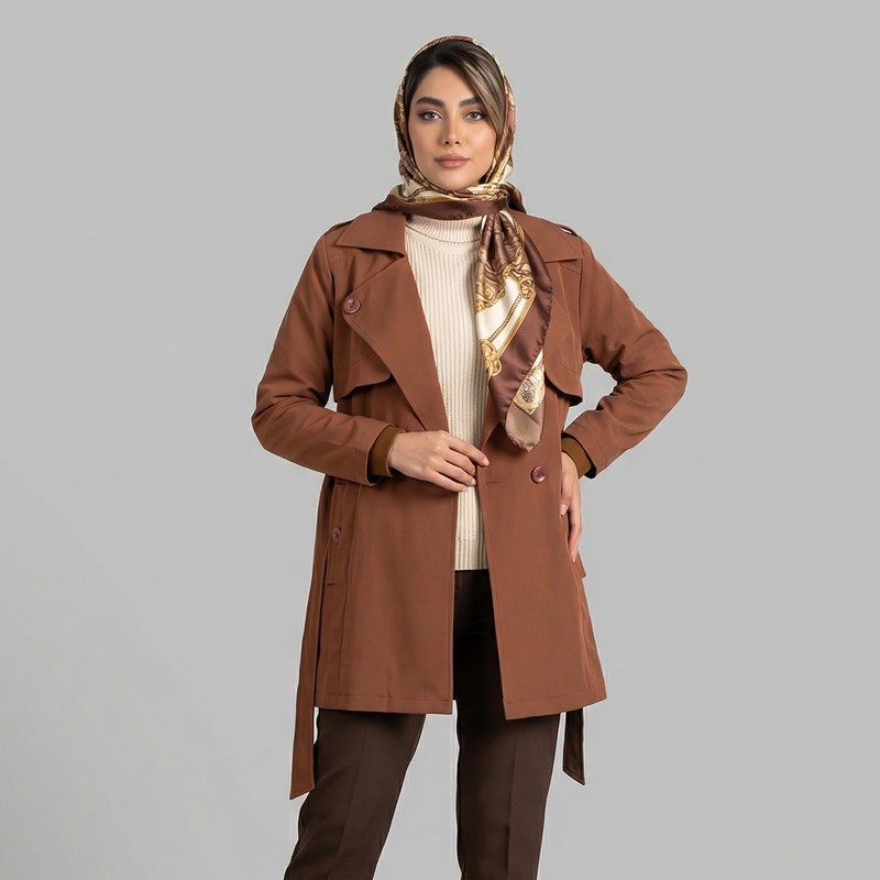 بارانی زنانه السانا مدل دیارا کد 2379