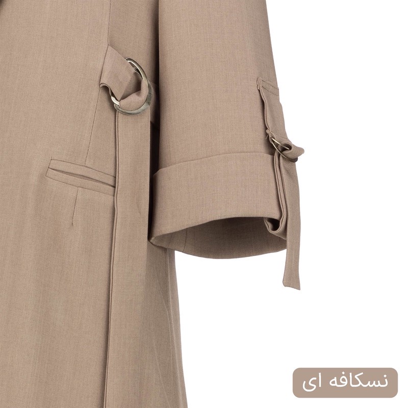 مانتو زیر زانو زنانه السانا مدل آیرال کد 2562