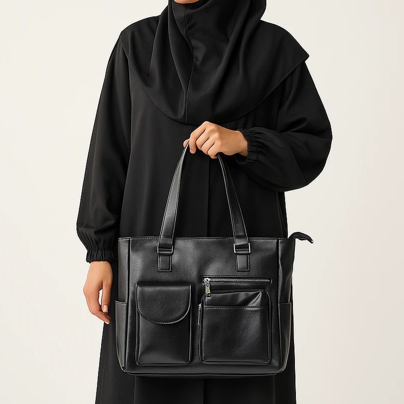 کیف دستی زنانه مدل دانشجویی کد 006