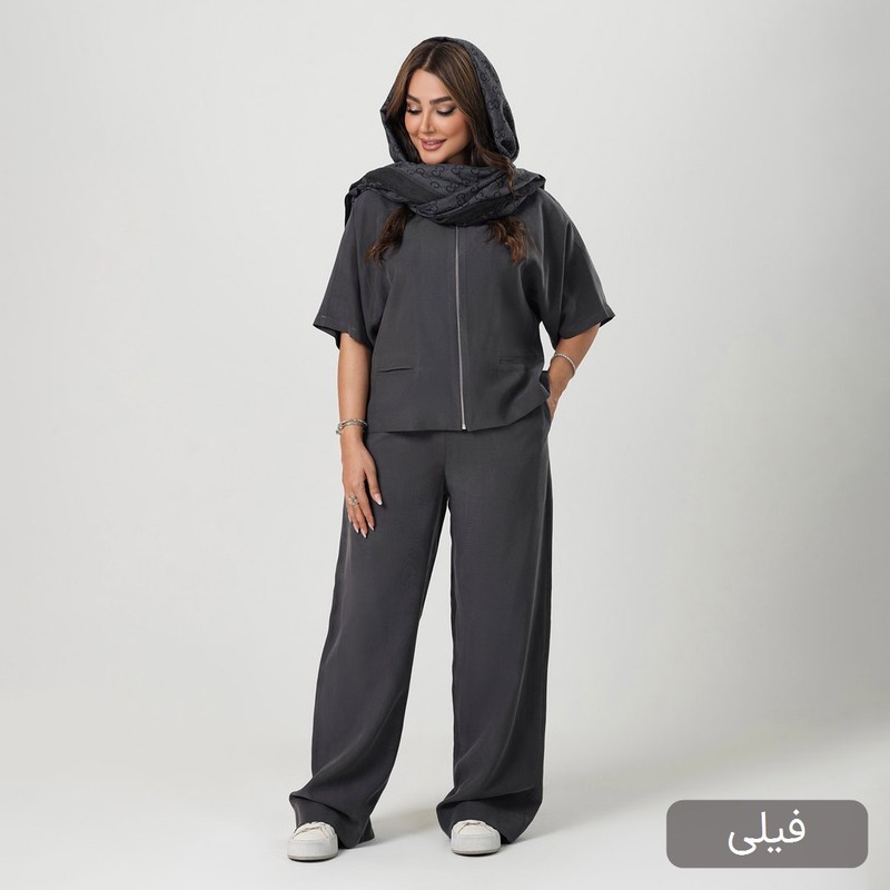 ست شومیز و شلوار زنانه السانا مدل آوانه کد 2698