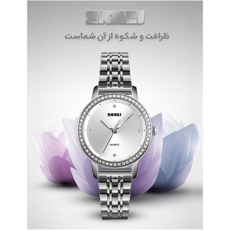 ساعت مچی عقربهای زنانه اسکمی مدل 1311-SLV
