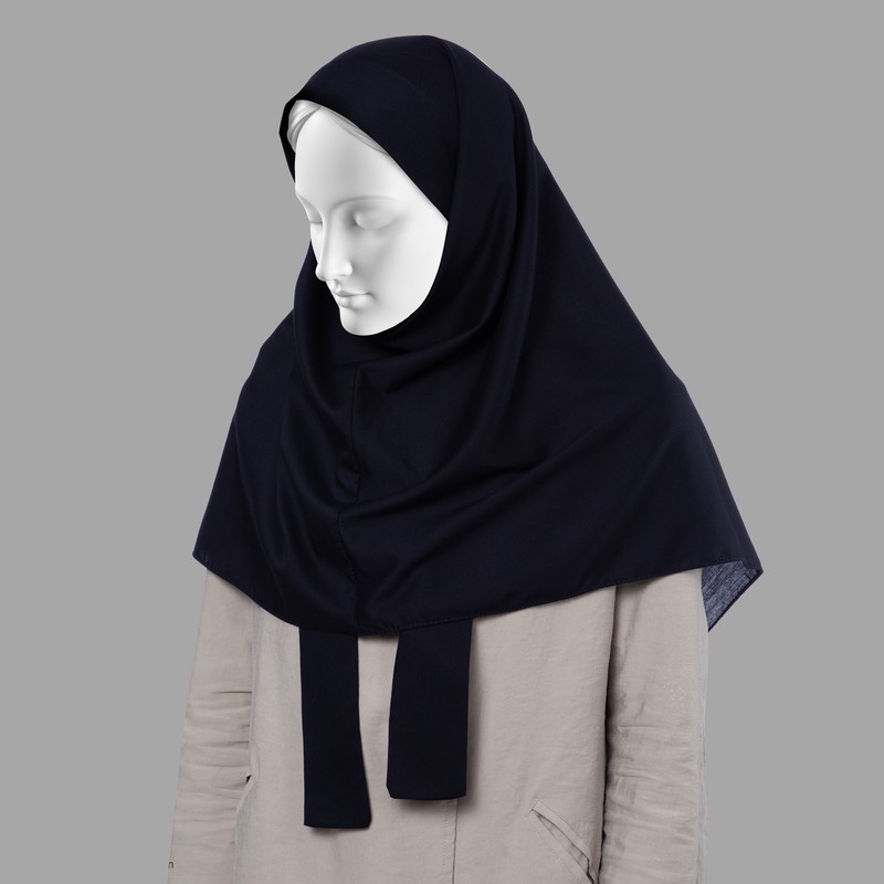 مقنعه مدل بروجرد طرح کراواتی کد 90