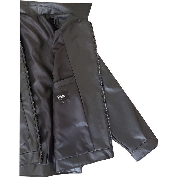 کت چرم مردانه مدل باکسی