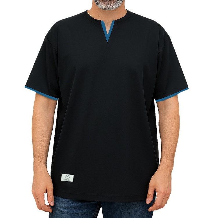 تیشرت آستین کوتاه مردانه مدل نخ پنبه کد A1091-LB