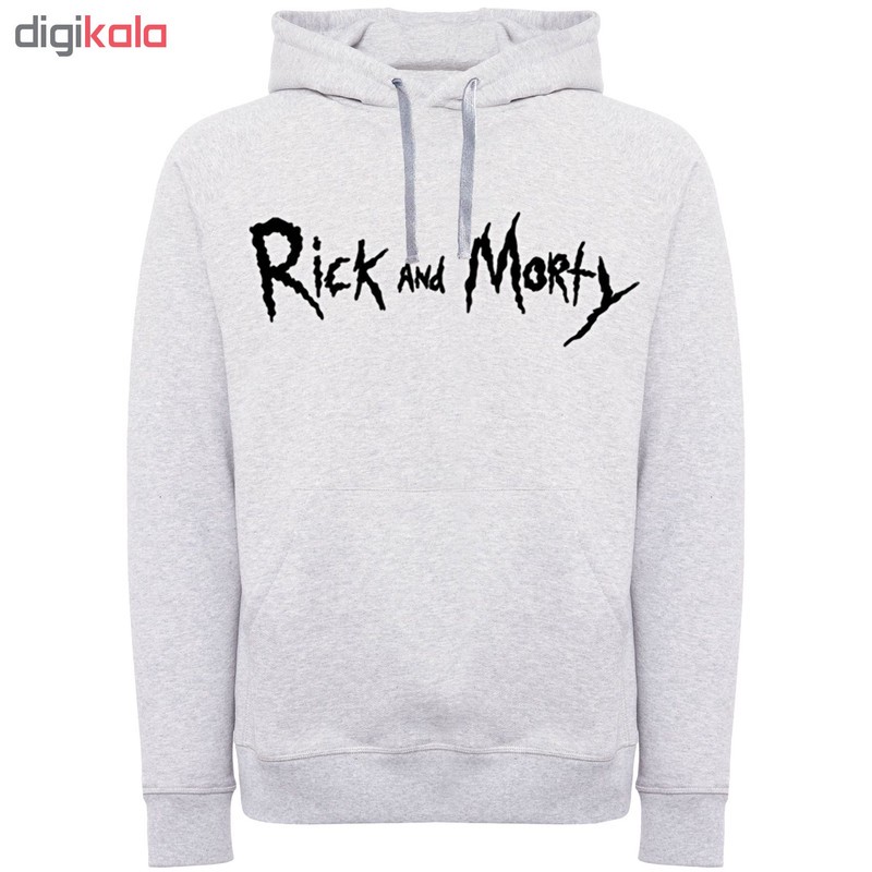 هودی مردانه طرح Rick and Morty کد W37