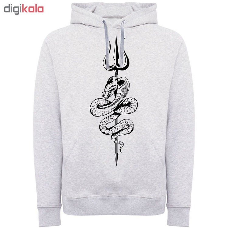 هودی مردانه طرح مار کد W111