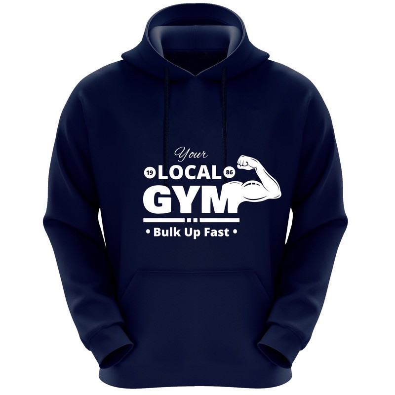 هودی مردانه طرح GYM کد R51