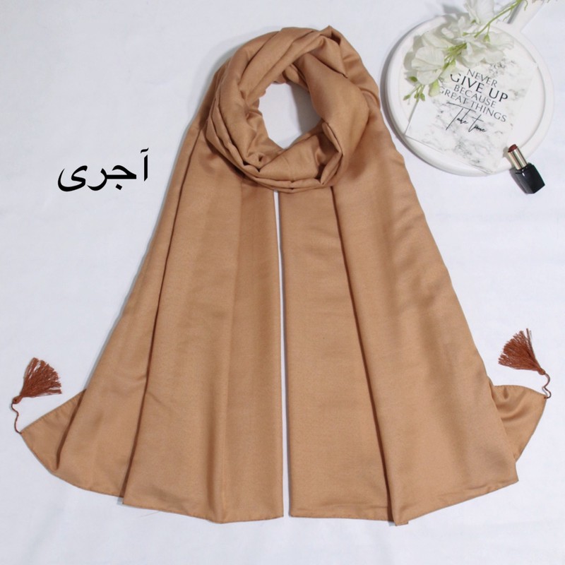 شال زنانه آنالیا مدل ساده دور دوخت لاکچری کد 9610