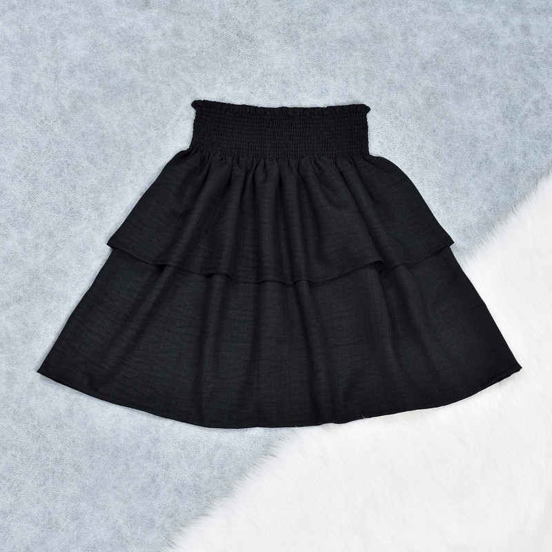 دامن چیندار زنانه دل آویز مدل H425