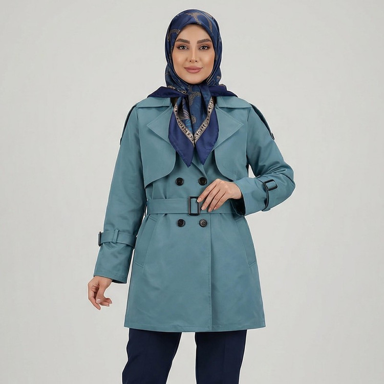 بارانی زنانه السانا مدل نیکدل کد 2303