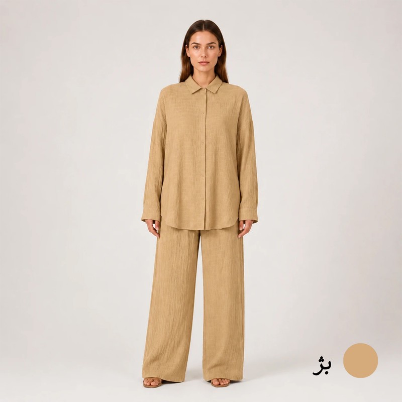 ست تونیک و شلوار زنانه مدل ریچل کد M5169