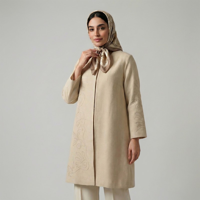 مانتو زنانه السانا مدل تینوش کد 216204
