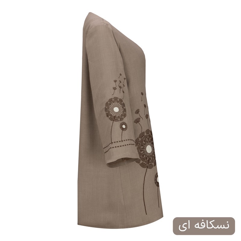 مانتو زیر زانو زنانه السانا مدل پریسان کد 2503