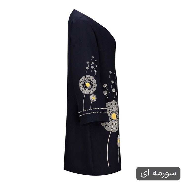 مانتو زیر زانو زنانه السانا مدل پریسان کد 2503