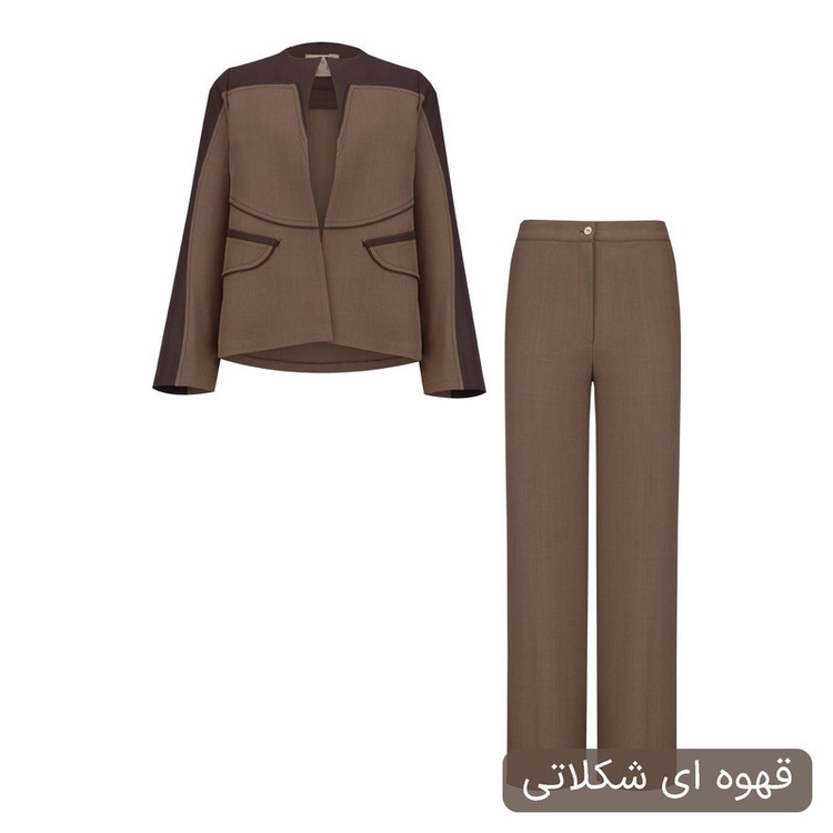 ست کت و شلوار رسمی زنانه السانا مدل بهارین کد 2559