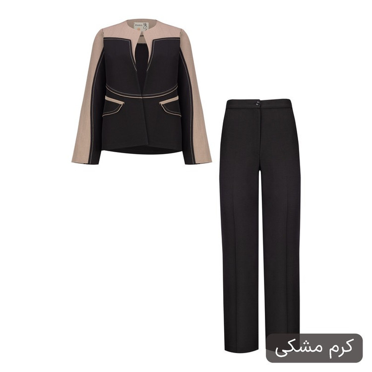 ست کت و شلوار رسمی زنانه السانا مدل بهارین کد 2559
