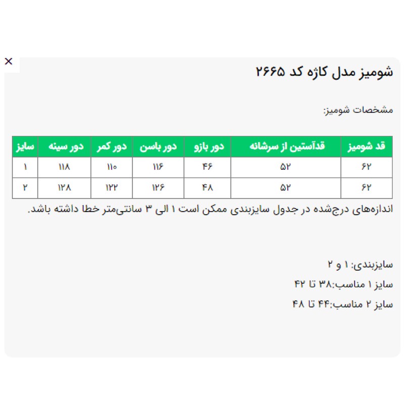 شومیز زنانه السانا مدل کاژه کد 2665