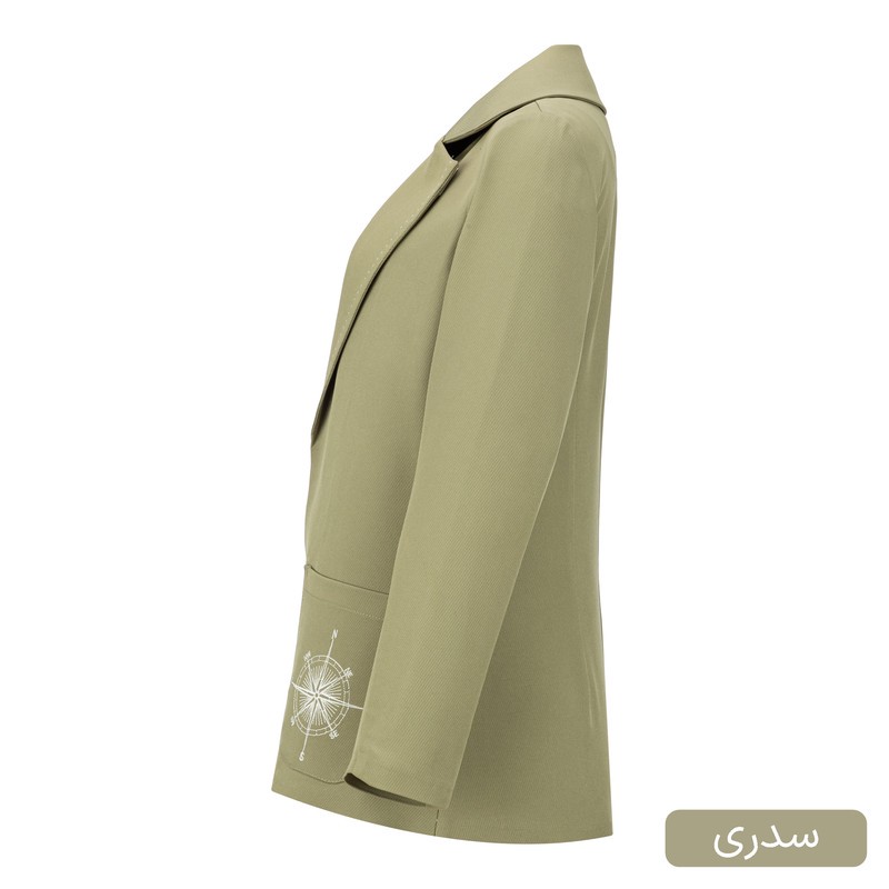مانتو کتی زنانه السانا مدل بارانک کد 2595