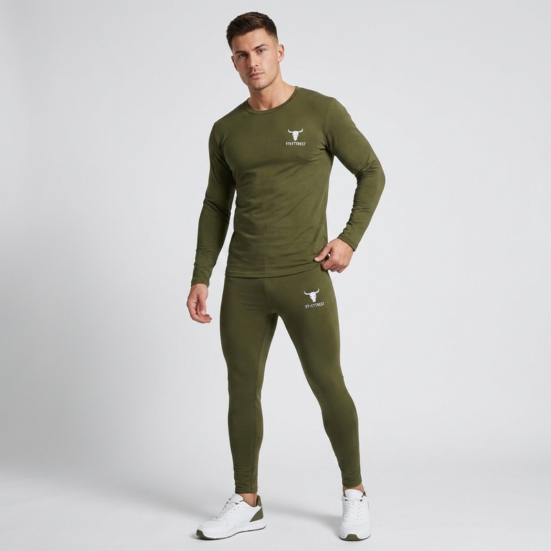 ست گرمکن و شلوار مردانه پکینیو مدل Base layer