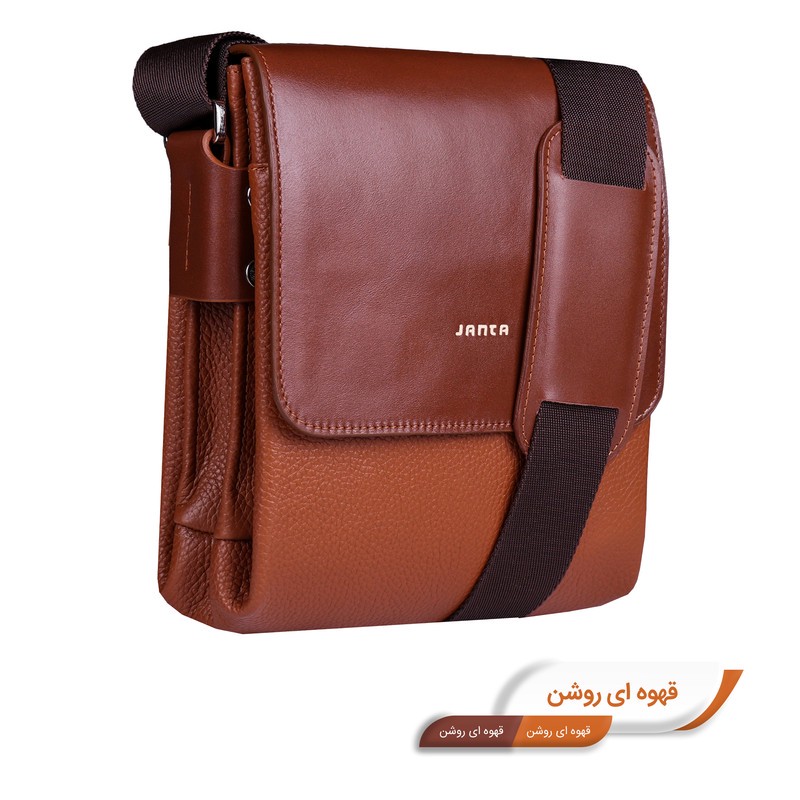 کیف رودوشی چرم جانتا مدل D012