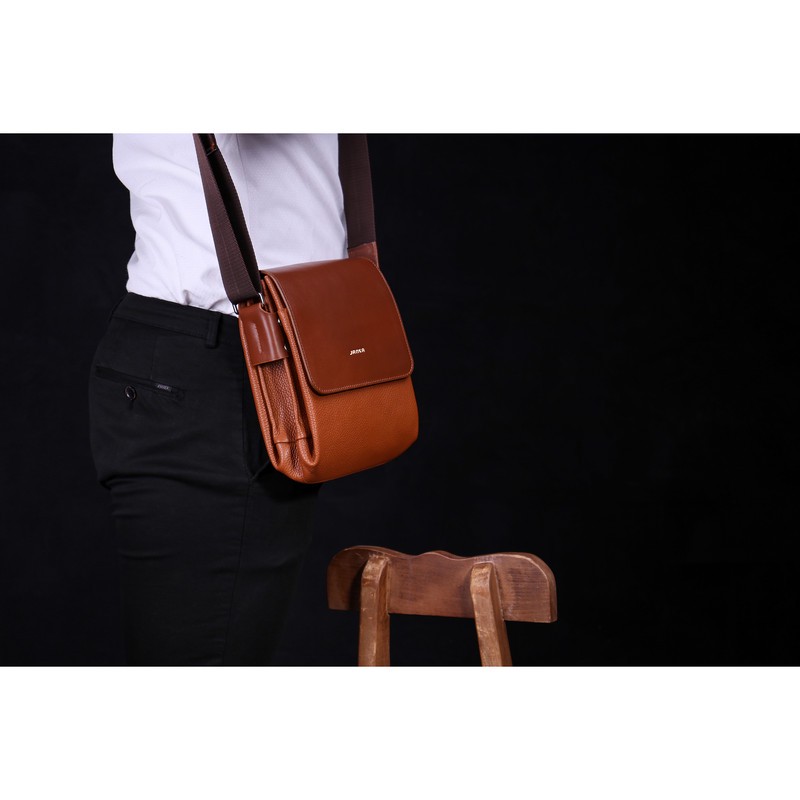 کیف رودوشی چرم جانتا مدل D012