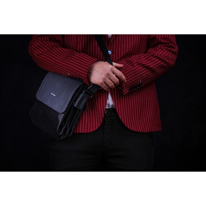 کیف رودوشی چرم جانتا مدل D012