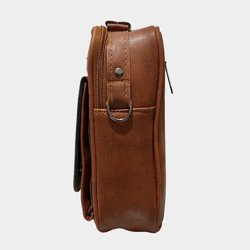 کیف رودوشی مردانه مدل چرم 220