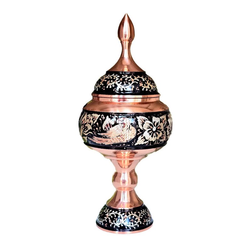 باکس هدیه شکلات خوری مسی الماس تراش کد S24