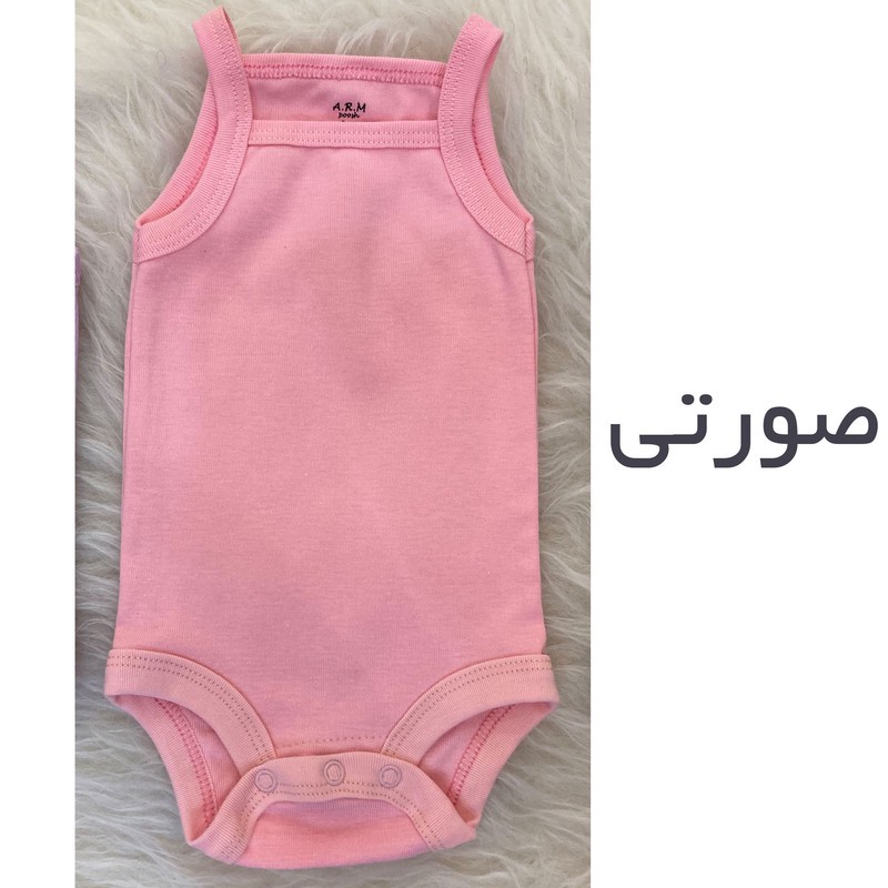 بادی نوزادی آرم پوش مدل Gry 001