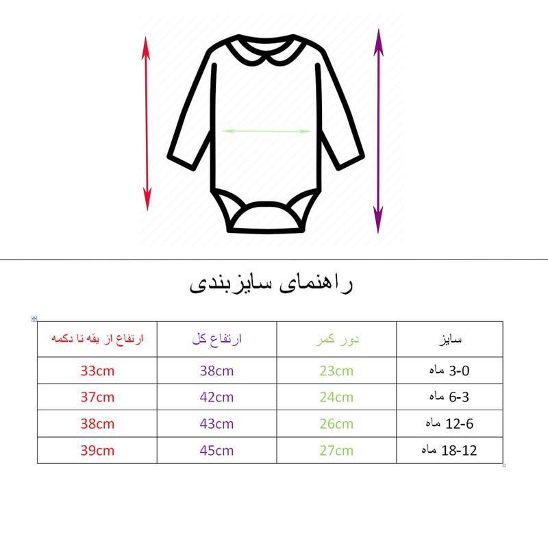ست 3 تکه لباس راحتی نوزادی مدل بستنی