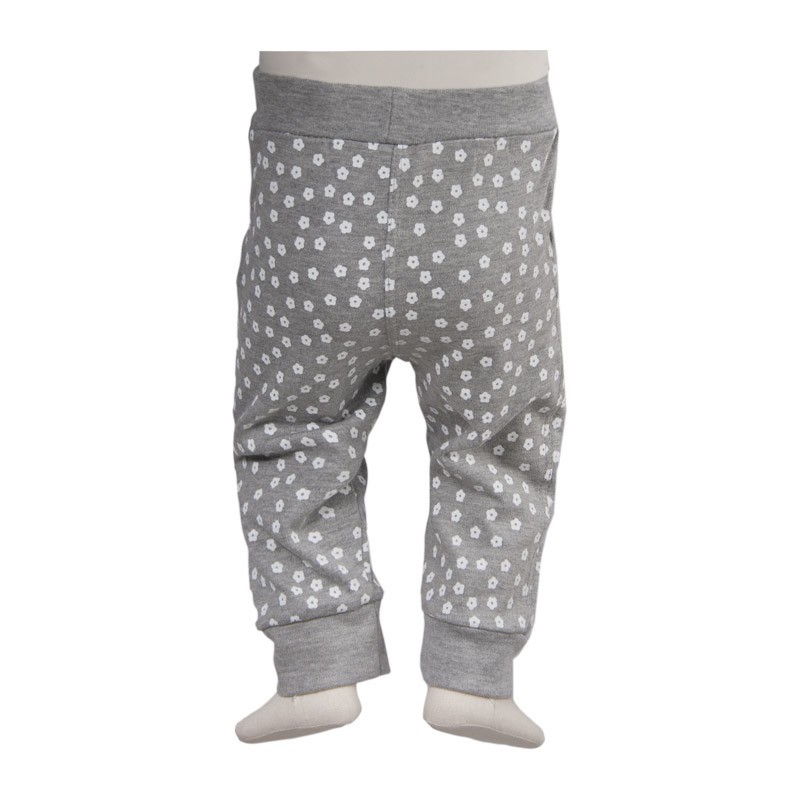 شلوار نوزادی آدمک مدل خرگوش و گل کد 01