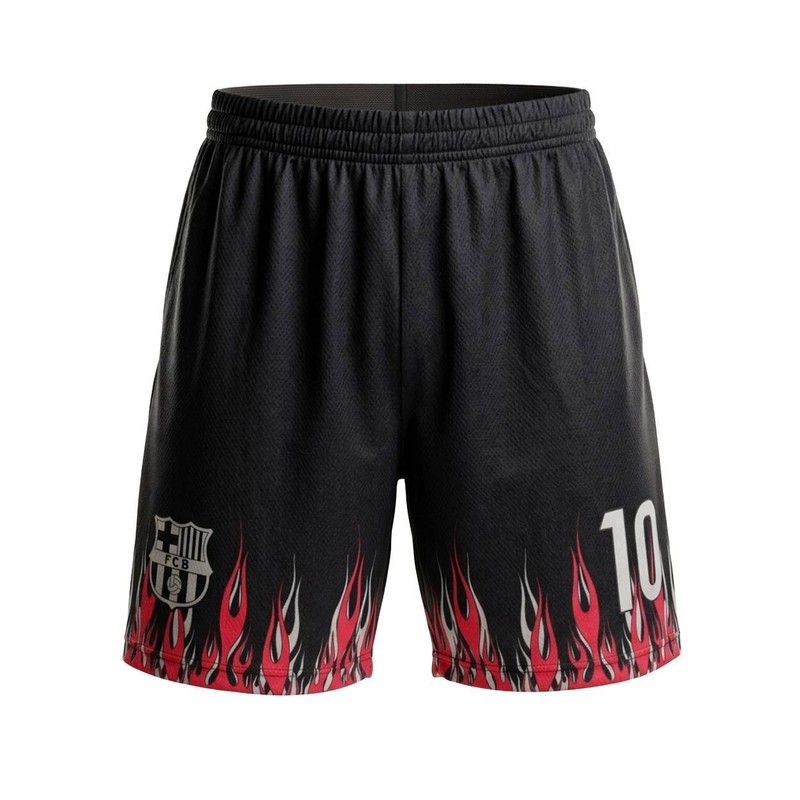 ست 4 تکه لباس ورزشی پسرانه مدل بارسلونا طرح یامال LG 2027