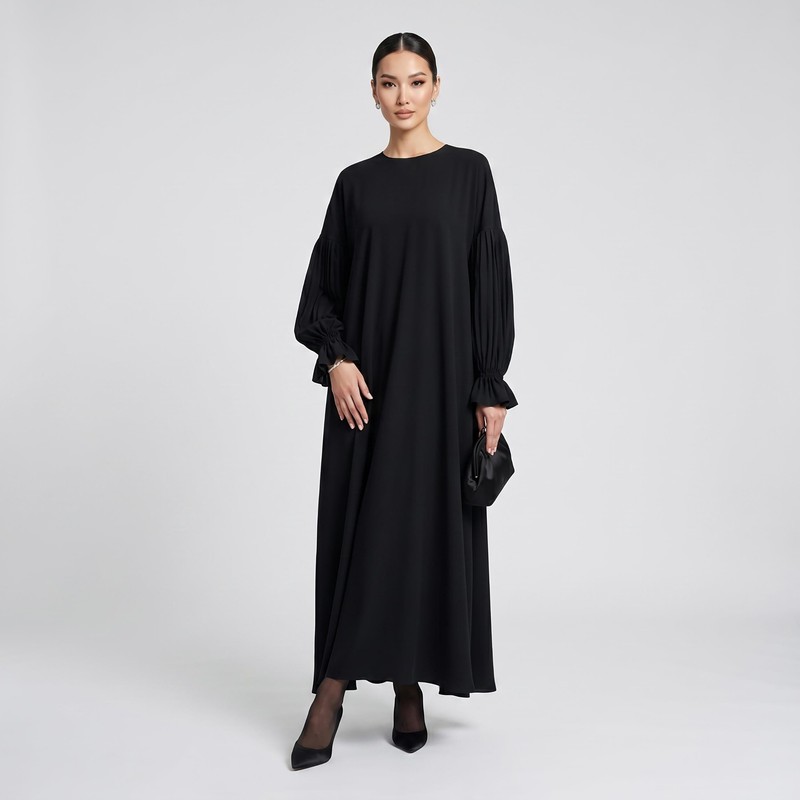 پیراهن زنانه شیرین جامه مدل عبایی