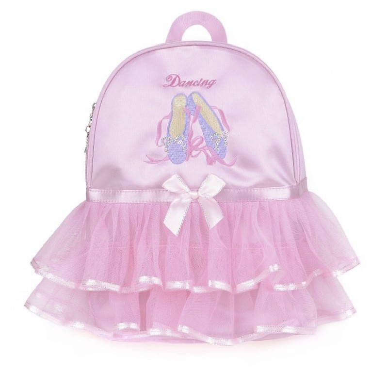 کوله پشتی دخترانه طرح باله مدل k18p