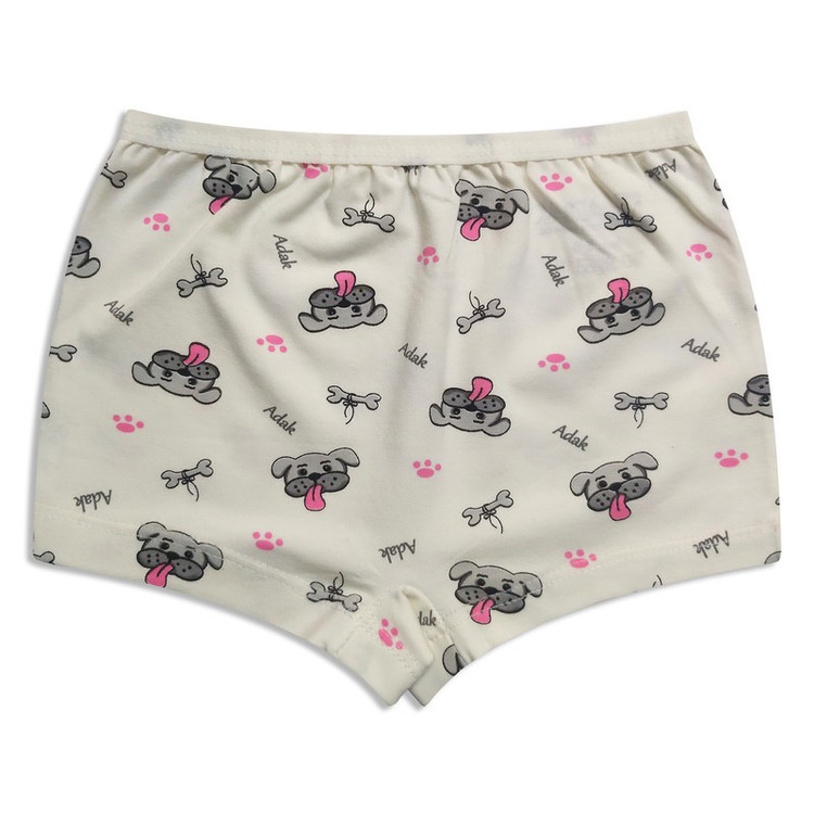 شورت دخترانه آداک مدل عروسکی بسته 5 عددی