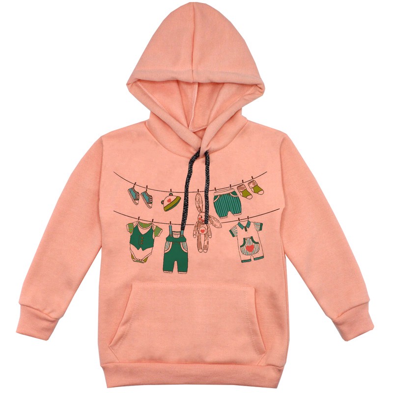 هودی دخترانه مدل لباس بچه F19