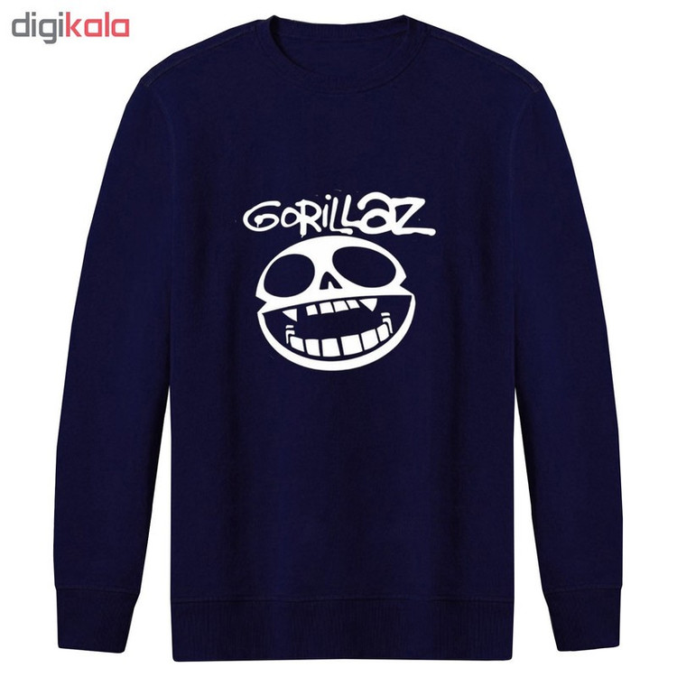 سویشرت مردانه طرح gorillaz کد F77