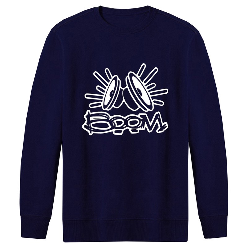 سویشرت مردانه طرح boom کد F131