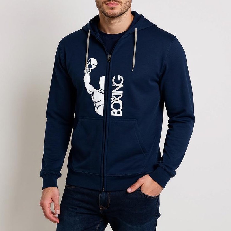 سویشرت مردانه طرح boxing کد F151