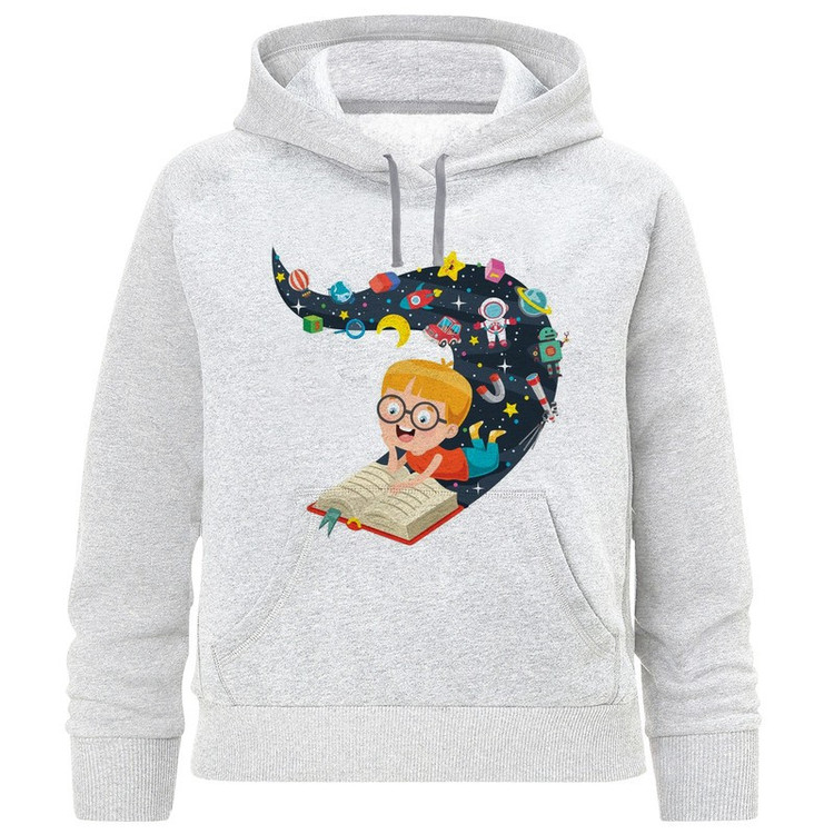 هودی پسرانه مدل پسرک کتاب F822