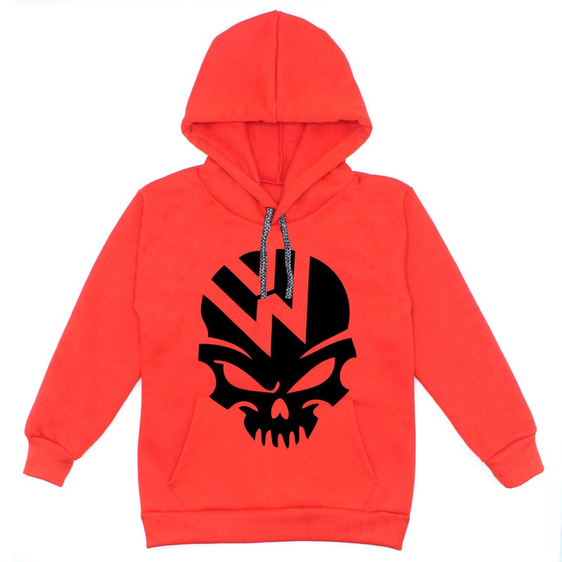 هودی پسرانه مدل جمجمه W87