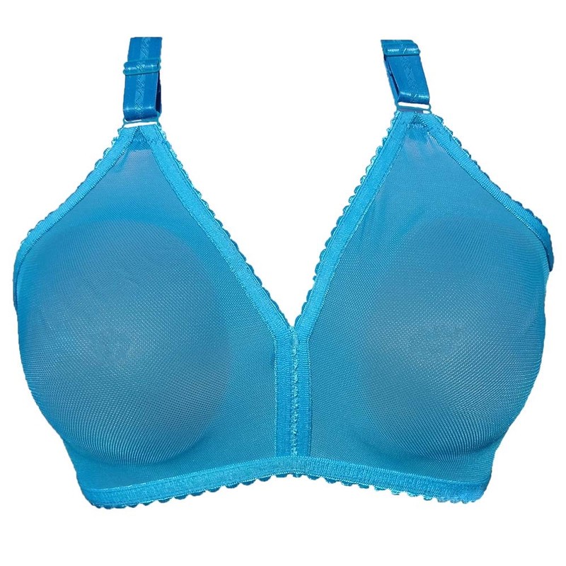 سوتین زنانه مدل توری پرسی کد blu80