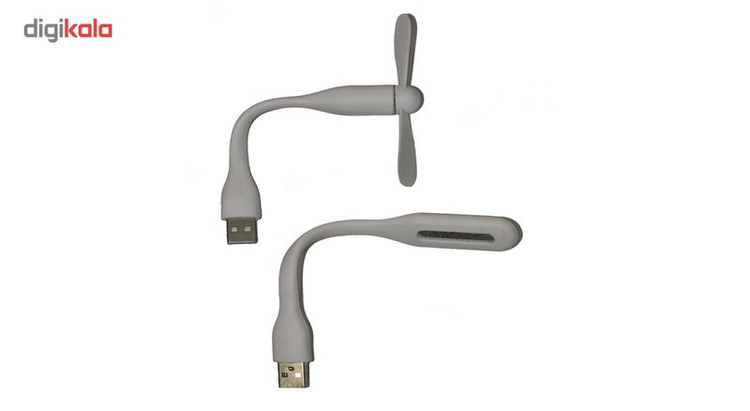 پنکه همراه ریمکس Mini USB مدلMb68 به همراه چراغ ال ای دی