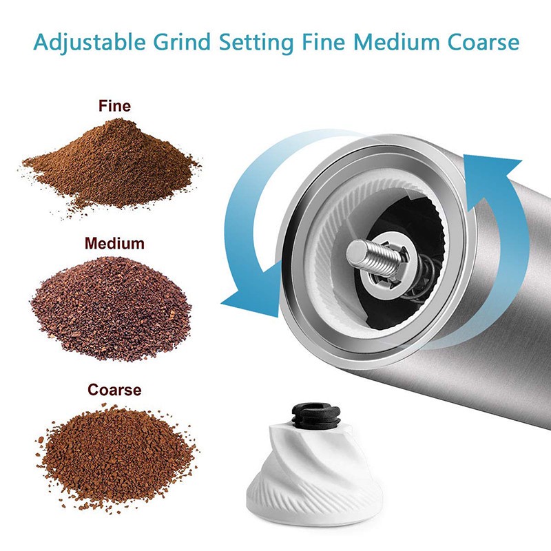 آسیاب دستی قهوه مدل GRINDER-STEEL