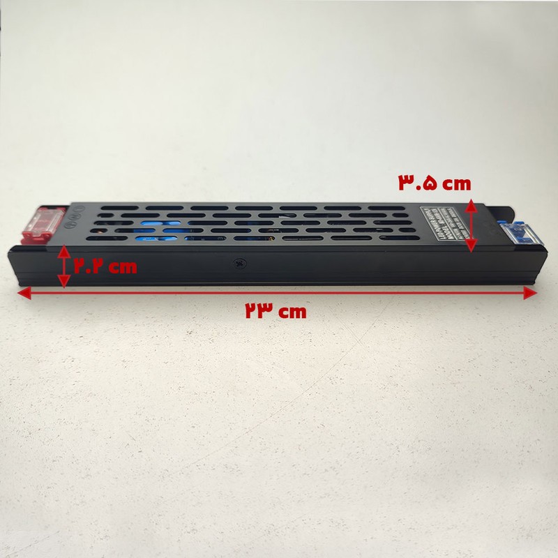 آداپتور سوئیچینگ 12 ولت 33 آمپر مدل MD-400W اسلیم
