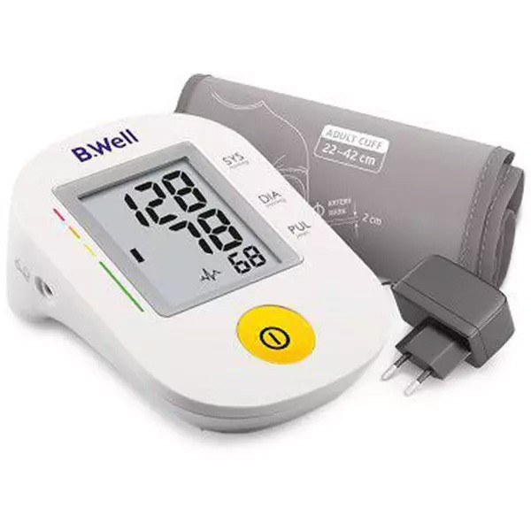 فشارسنج دیجیتال بازویی بی ول مدل PRO-36 با قابلیت سخنگوی صوتی، تشخیص آریتمی، مناسب بازو 22 تا 42 سانتیمتر، گزارش وضعی...