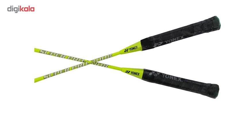 راکت بدمینتون یونکس مدل Pro 3008 بسته 2 عددی سایز US 4 1/2 - Euro 4