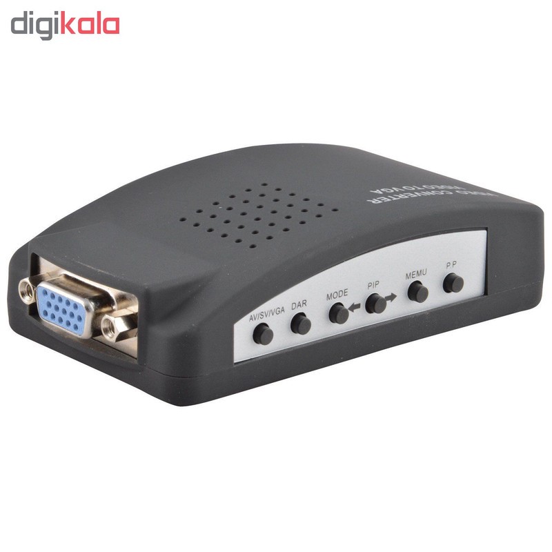 مبدل AV و S-Video به VGA مدل BNC