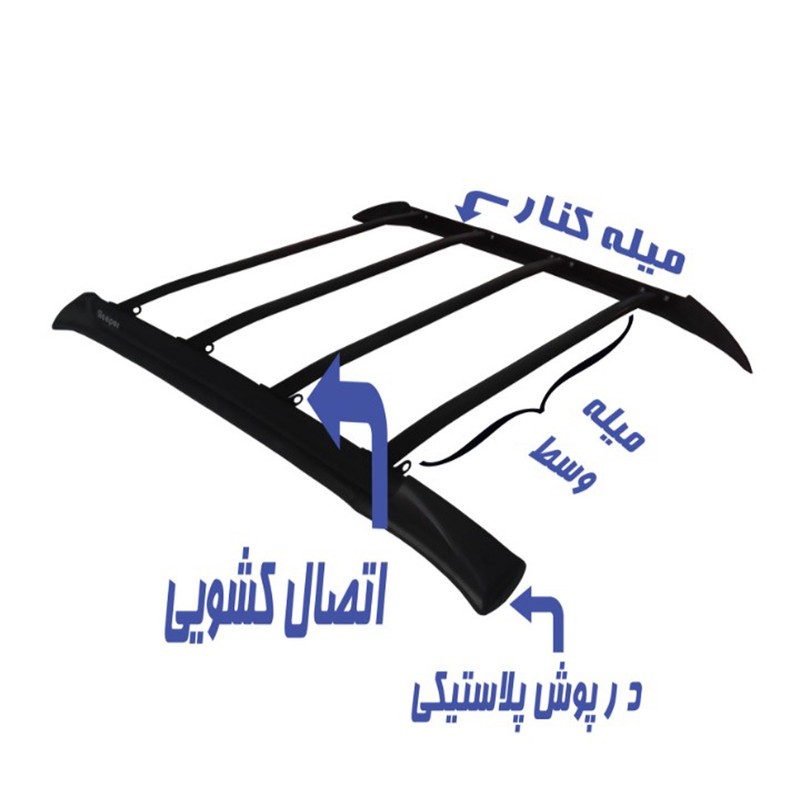 باربند خودرو اسلیپر مدل AL - 1 مناسب برای رانا