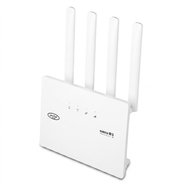 مودم روتر 4G و TD-LTE ایرانسل مدل TF-i120 B1 با پشتیبانی از 32 کاربر، اتصال از طریق سیمکارت و وایفای، آنتن خارجی و در...